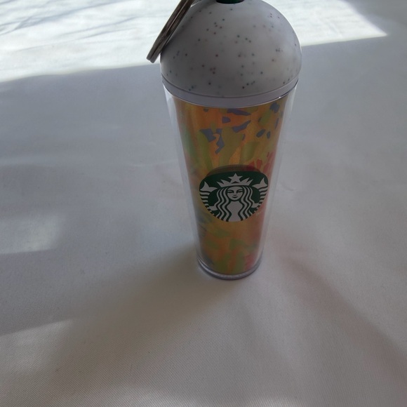 Starbucks Multicolor Tumbler Keychain - Picture 2 of 2